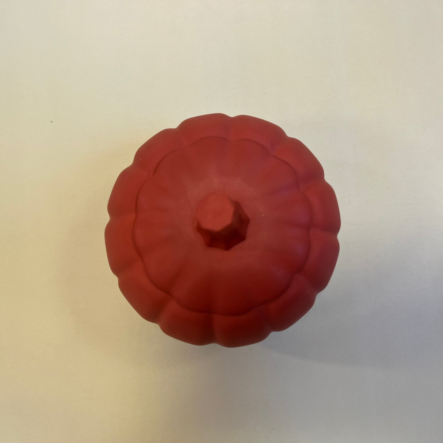 Pumpkin Candle in Terracotta Container