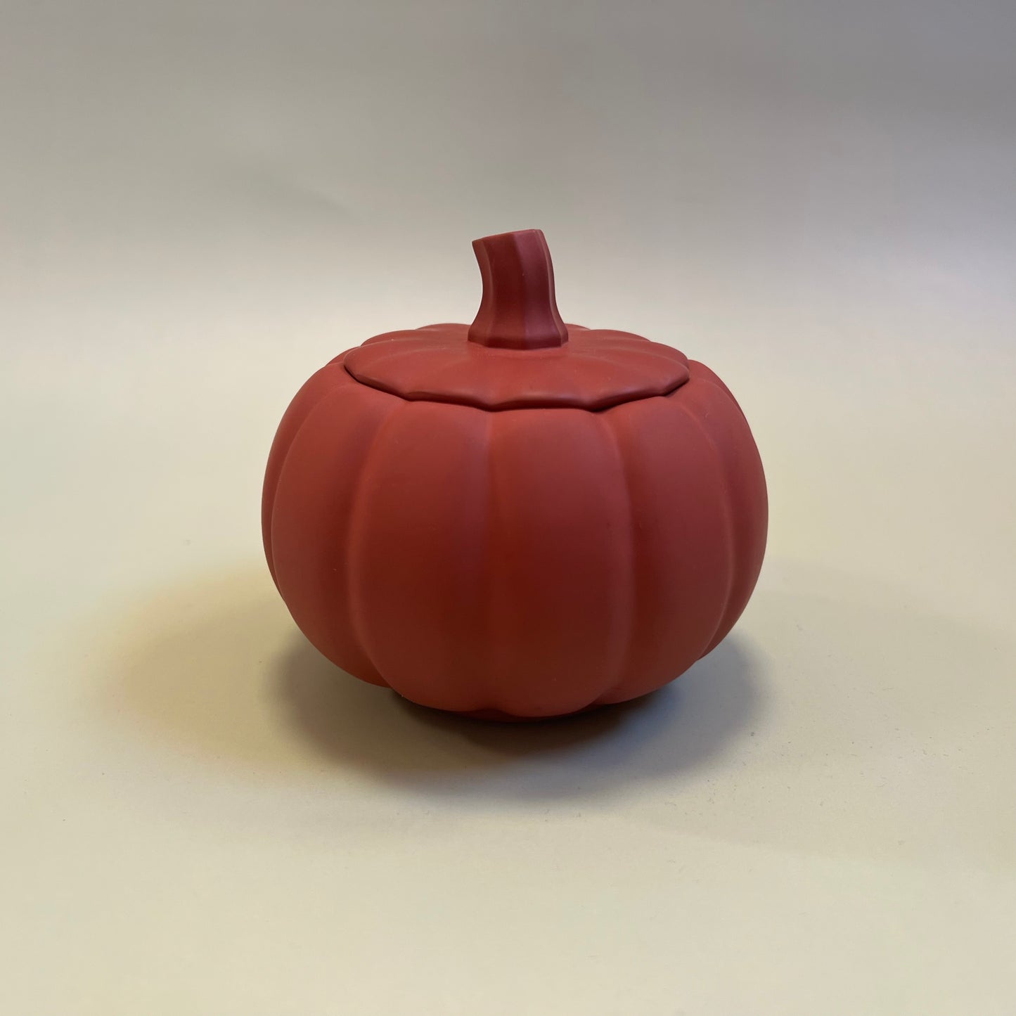 Pumpkin Candle in Terracotta Container